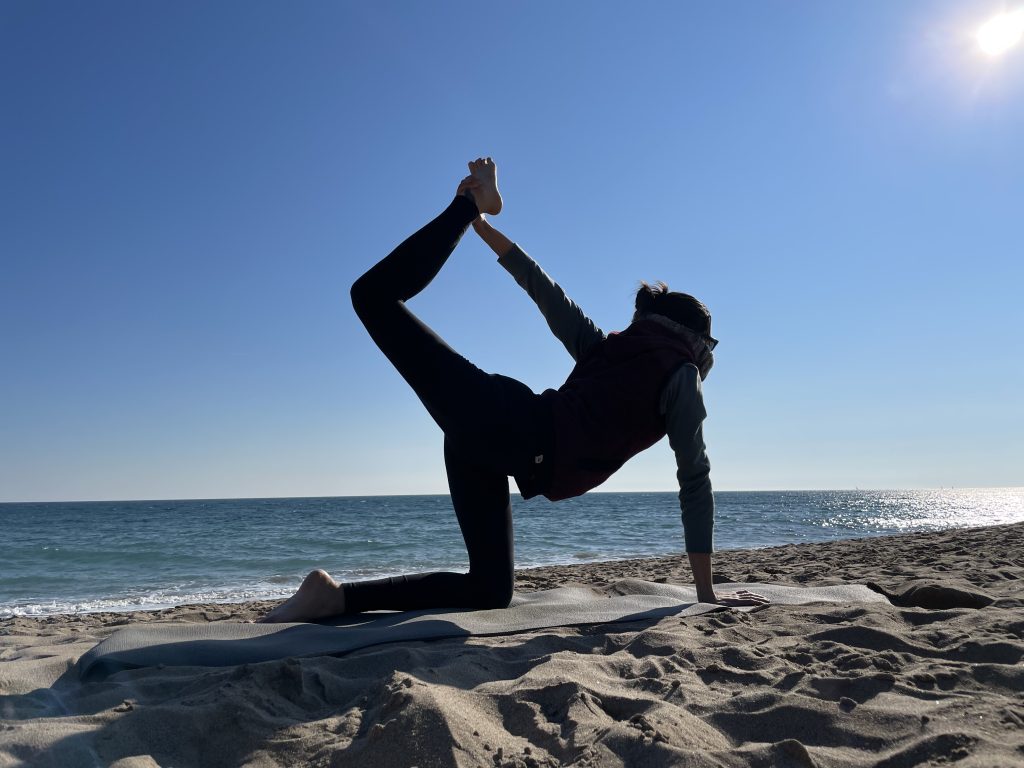 yoga al aire libre en barcelona